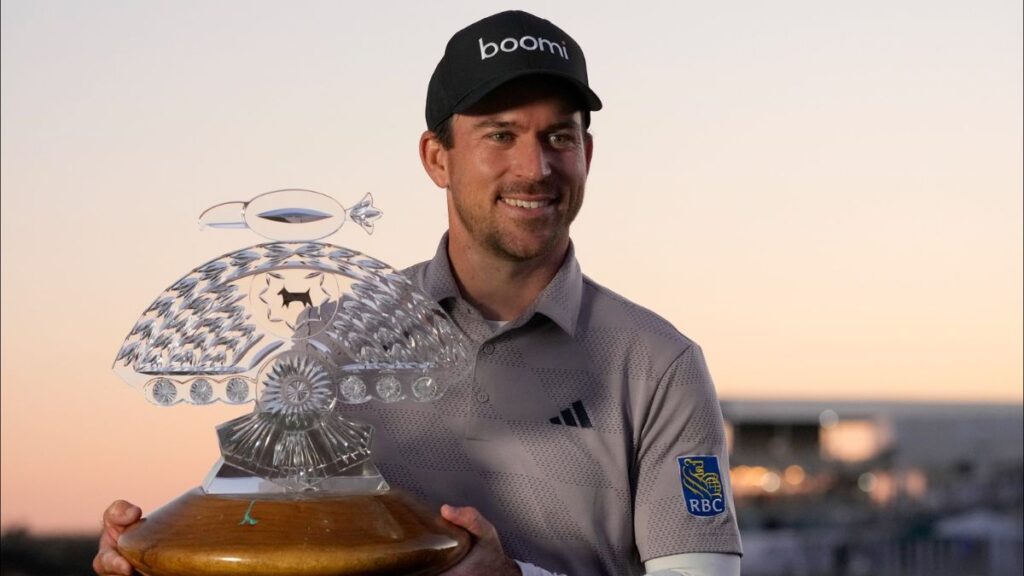 Nick Taylor 2024 Waste Management Phoenix Open winner