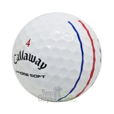 callaway chrome soft triple track used golf balls