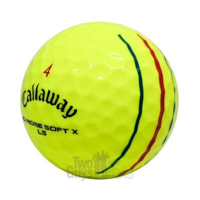 callaway chrome soft triple track ls yellow