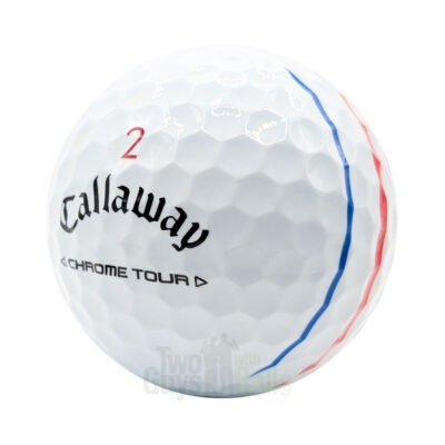 callaway chrome tour triple track used golf balls