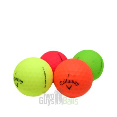 callaway superhot matte mix used golf balls