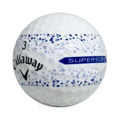 callaway supersoft splatter used golf balls