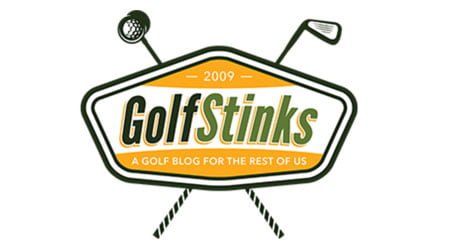 golf stinks logo