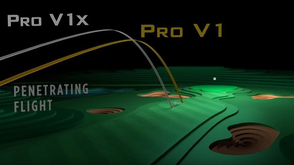 ProV1 vs Prov1x Ball Flight