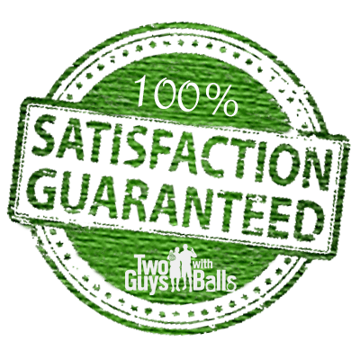100% satisfaction guarantee