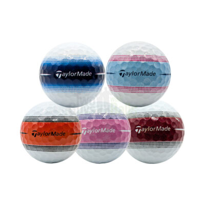 taylormade tour response stripe mix used golf balls