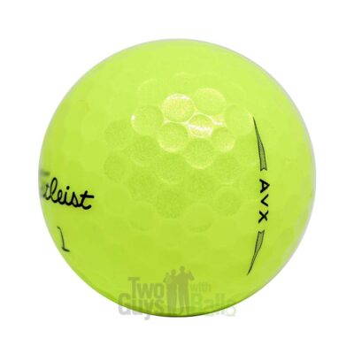 titleist avx yellow used golf balls